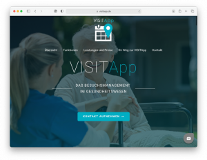 VISITApp_Screenschot